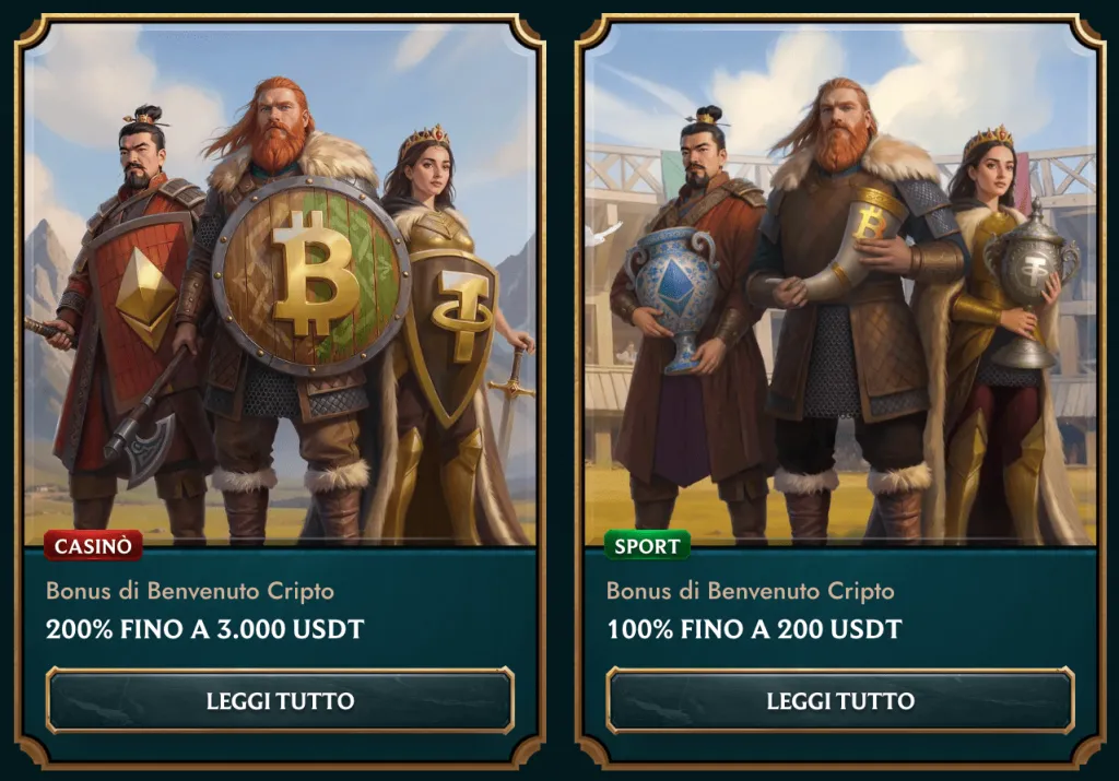 Bonus e promozioni imperiali My Empire Casino